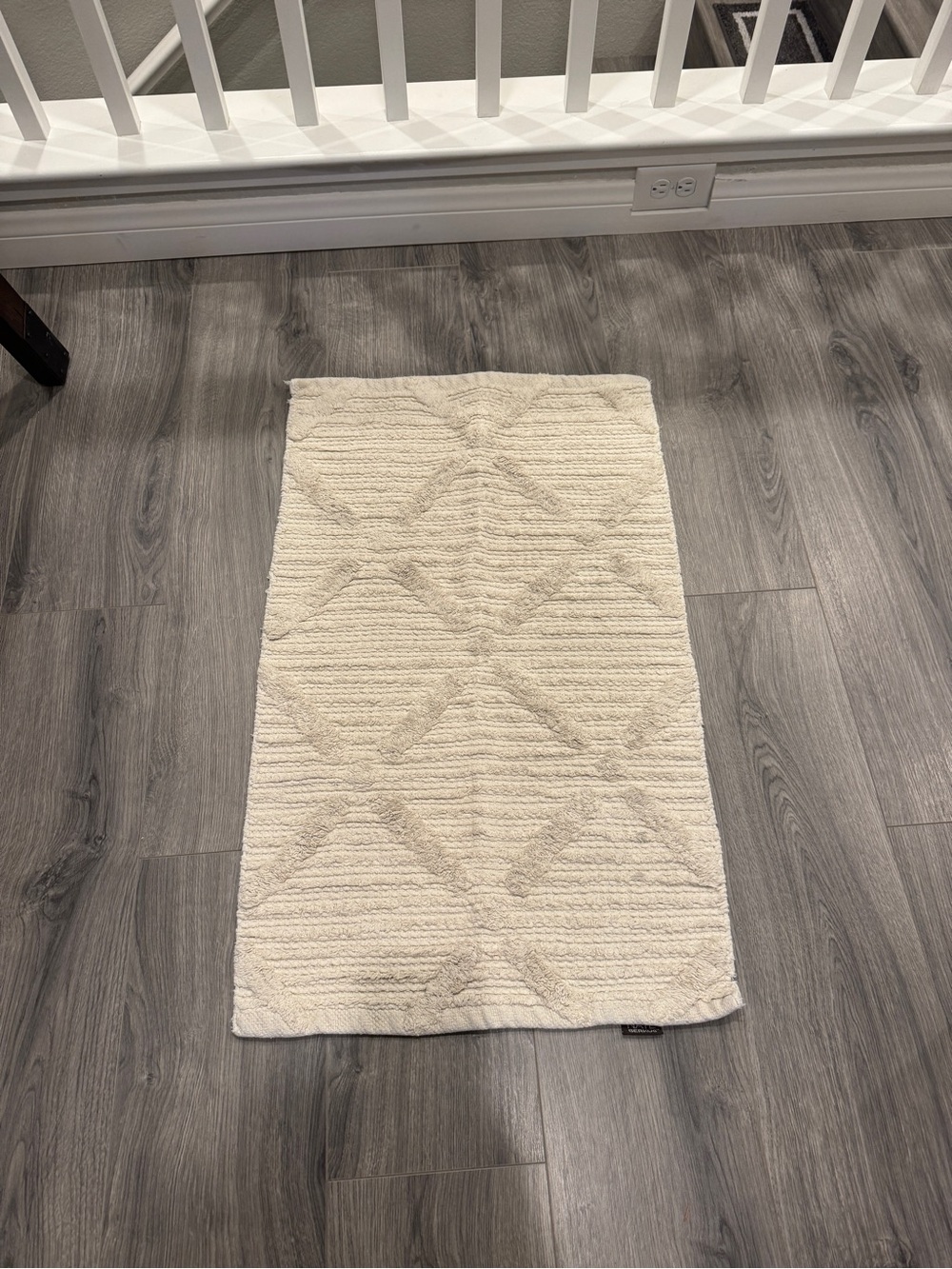 Nate Berkus Beige Bath Mat